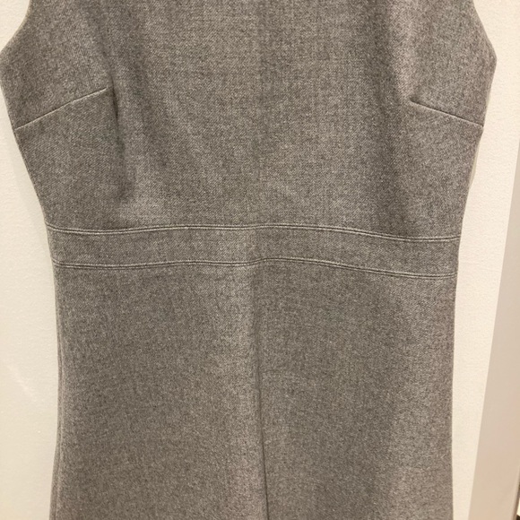 J Crew size 8 grey wool dress - Picture 2 of 5